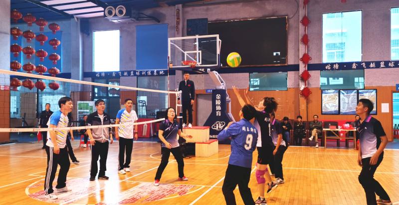 南谯区成功举办第二届气排球比赛